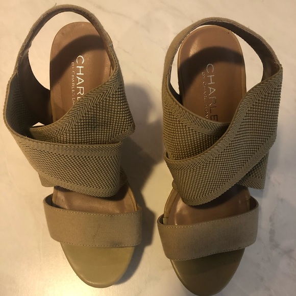 Tan Charles David Heels - Picture 2 of 4